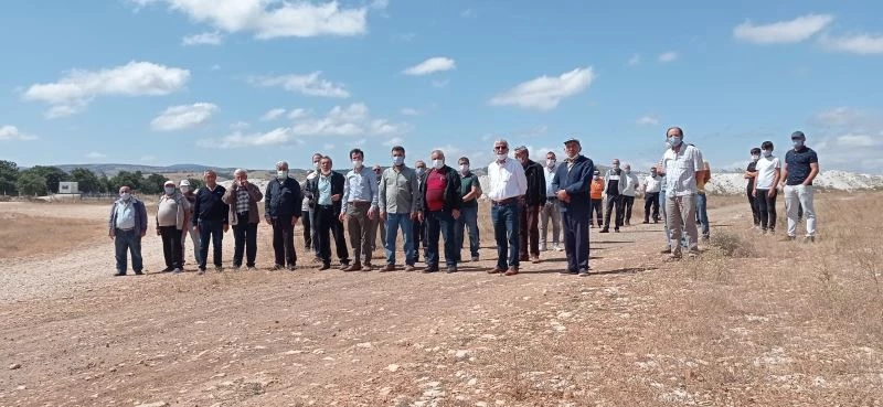 Dodurga halkı fabrika atıkları konusunda tek yürek oldu
