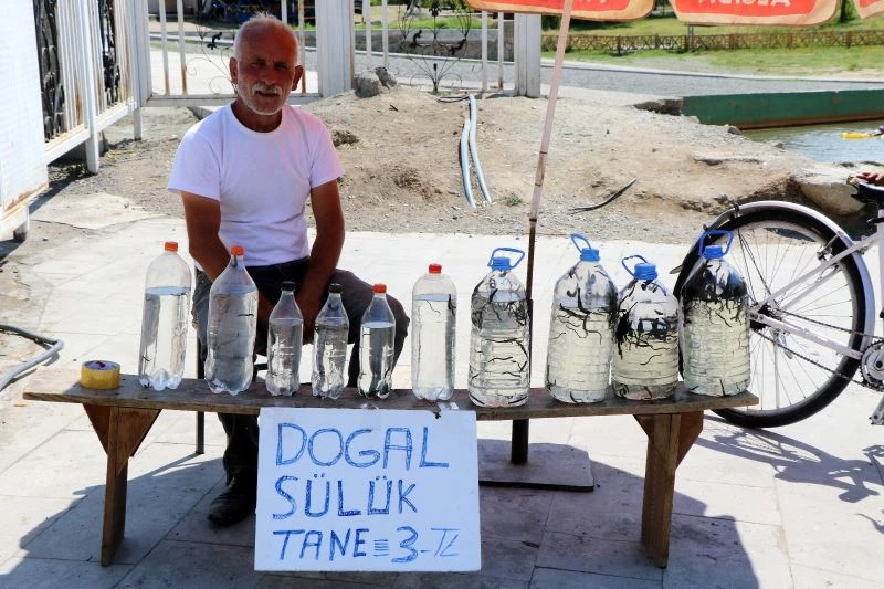 (Özel) Geçimlerini 35 yıldır sülük satarak sağlıyorlar
