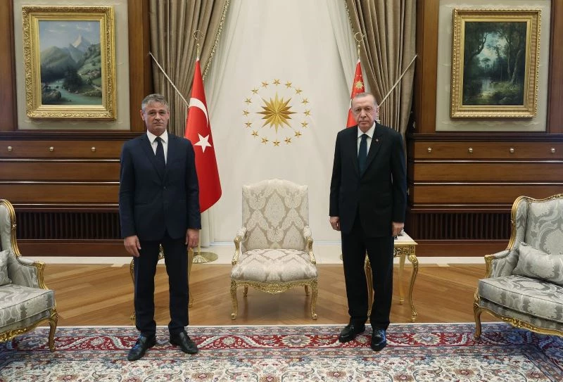 Cumhurbaşkanı Erdoğan, İsviçre’nin Ankara Büyükelçisi Ruch’u kabul etti
