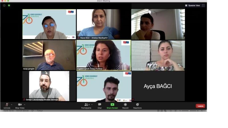 Herkes İçin Bisiklet Projesi’nin mentörlük görüşmeleri başladı
