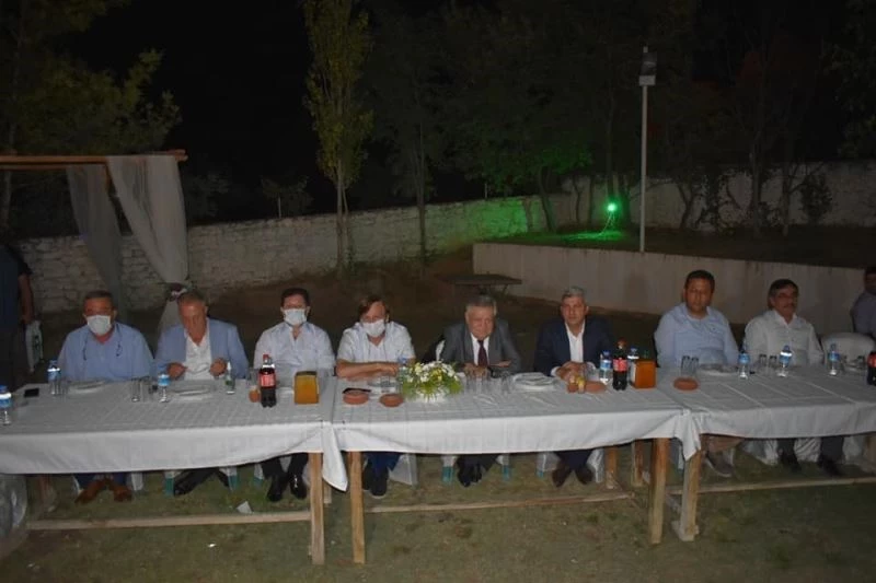 Kaymakam Soley için veda yemeği düzenlendi
