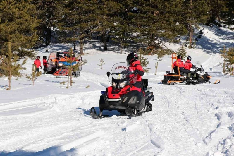 Jandarmadan kayak merkezilerine yoğun güvenlik önlemi

