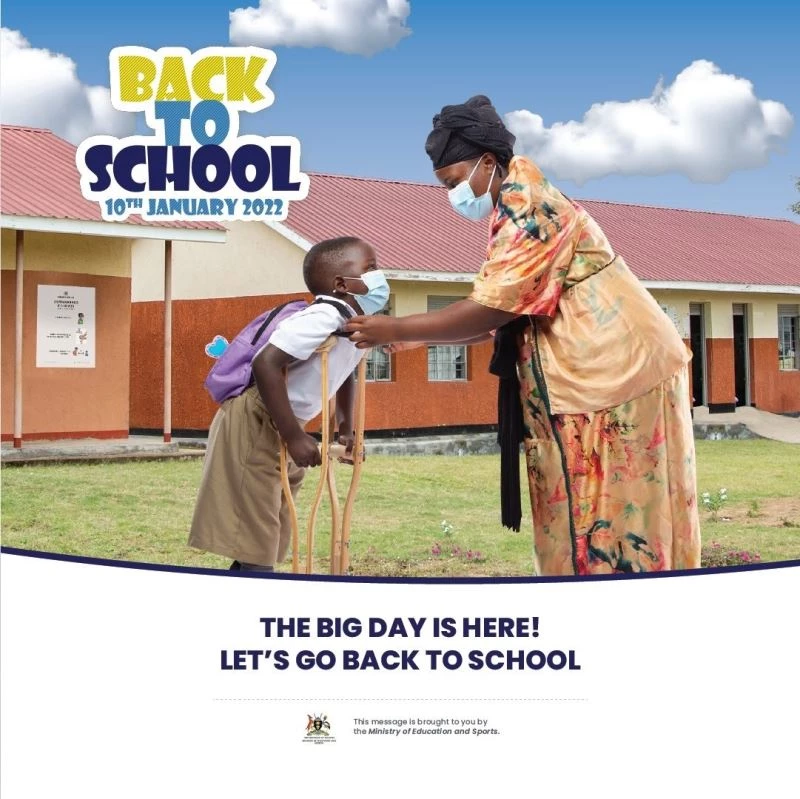 Uganda’da okullar yaklaşık 2 yıl sonra yeniden açıldı
