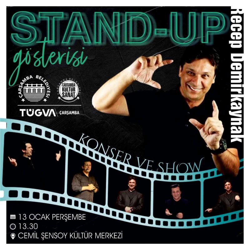 Çarşamba’da stand-up gösterisi
