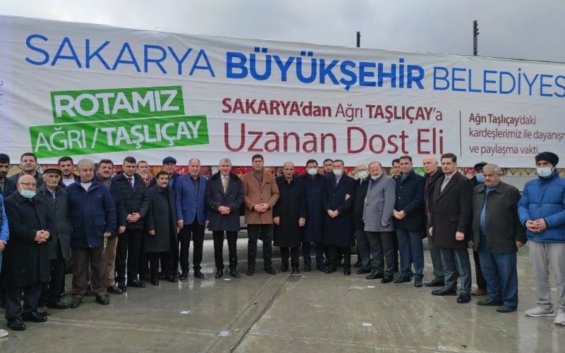 Sakarya’dan Ağrı Taşlıçay’a kardeş şehir eli
