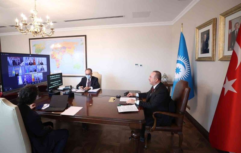 Bakan Çavuşoğlu: “Üzerimize ne düşerse tüm imkanlarımızla Kazakistan’ın yanındayız”
