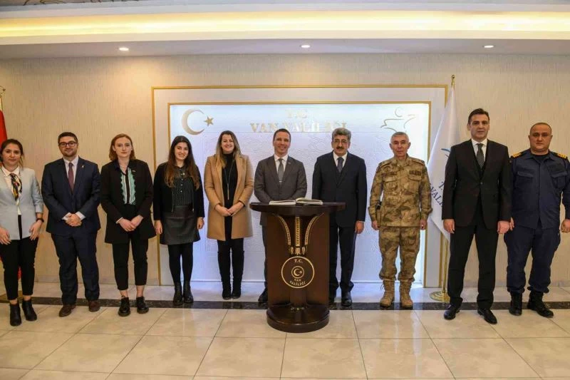 Birleşik Krallık heyetinden Vali Bilmez’e ziyaret
