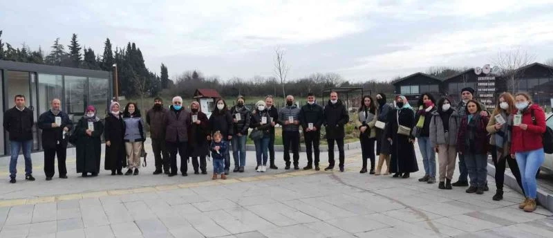 İstanbullu kursiyerler, Hersek Lagününü gezdi
