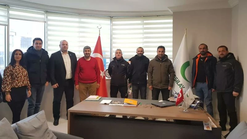 Yeşilay Van Bölge Koordinatörü Durğun gazetecileri ağırladı
