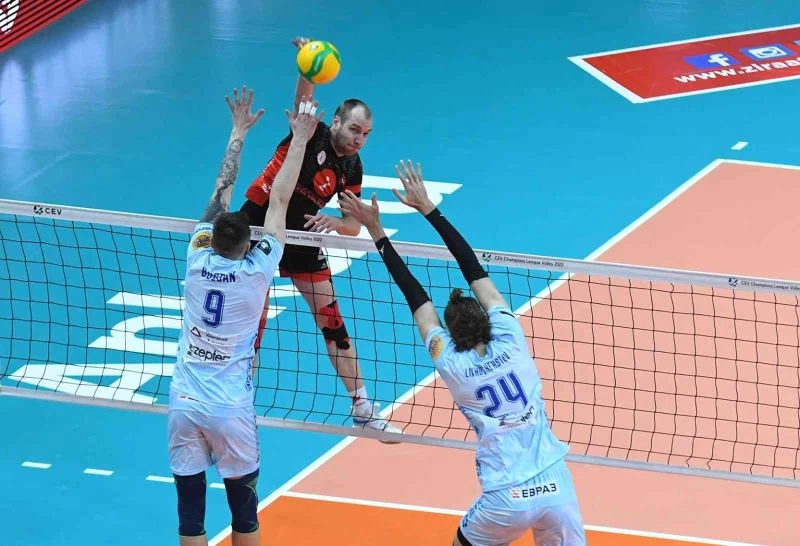 CEV Şampiyonlar Ligi: Ziraat Bankkart: 0 - Dinamo Moskova: 3
