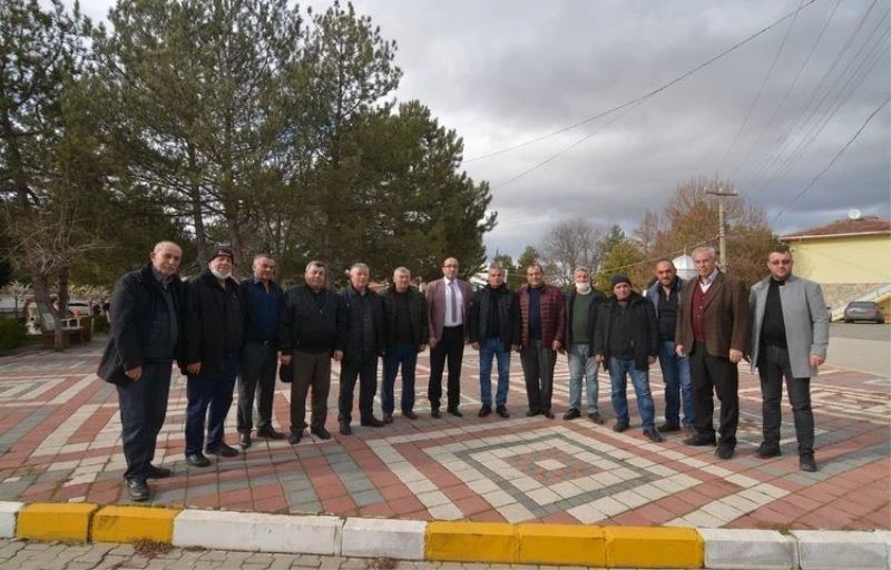 Başkan Çöl, muhtarlar ve basın mensuplarıyla bir araya geldi
