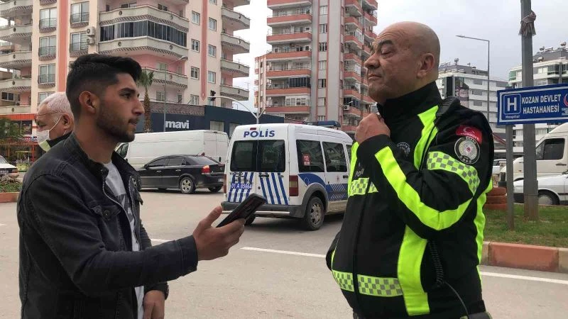 Ceza yememek için polis ağabeyini aradı
