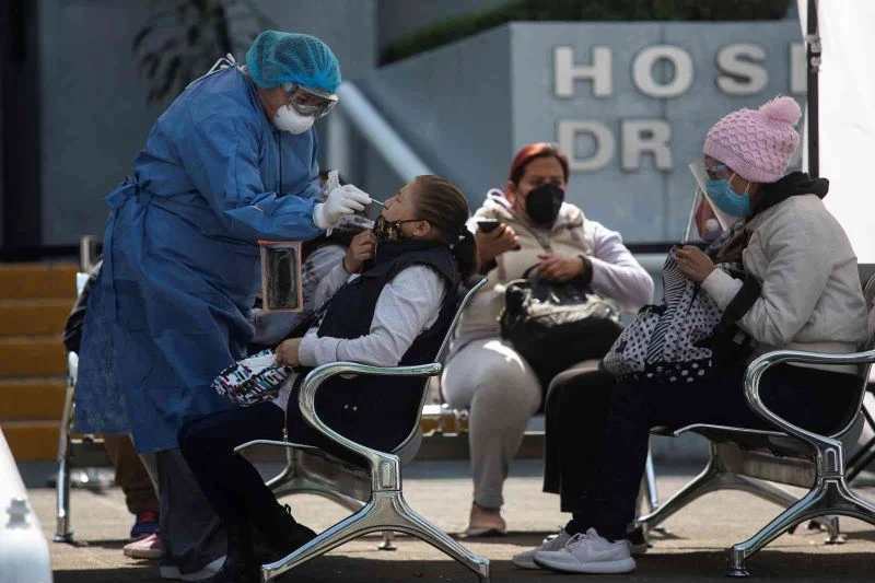 Meksika’da salgının başından bu yana en yüksek günlük vaka
