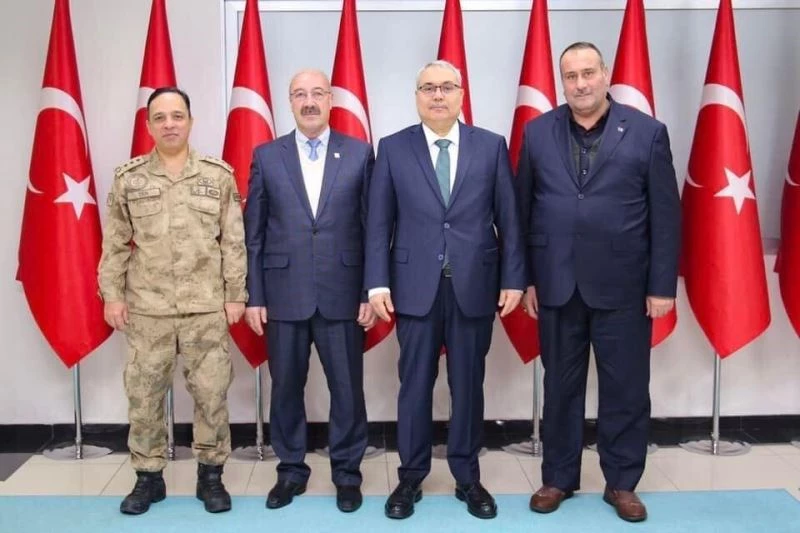 Muş Damızlık Birliği Başkanı Aral vali ziyaretinden mutlu döndü