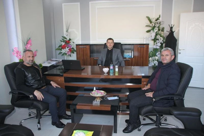 Kaymakamdan esnaf ziyareti