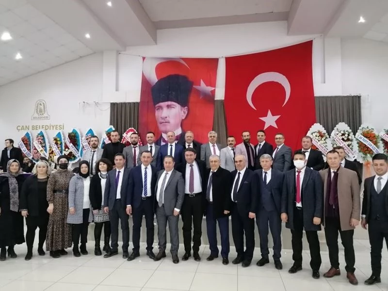 Çan Esnaf ve Sanatkârlar Odası Başkanı Görgün güven tazeledi
