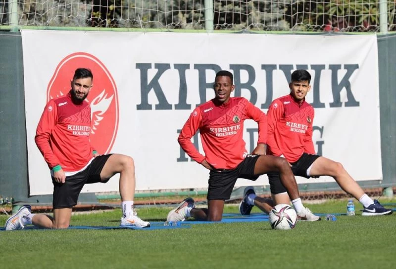 Alanyaspor, Hatayspor karşılaşmasının hazırlıklarına başladı