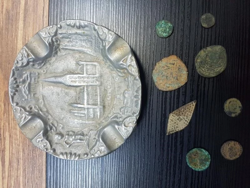 Eski Mısır, antik Yunan ve Bizans dönemi sikkeleri yol uygulamasında bulundu
