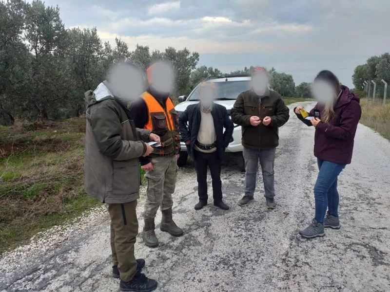 Kaçak avcılara 30 bin 873 lira ceza
