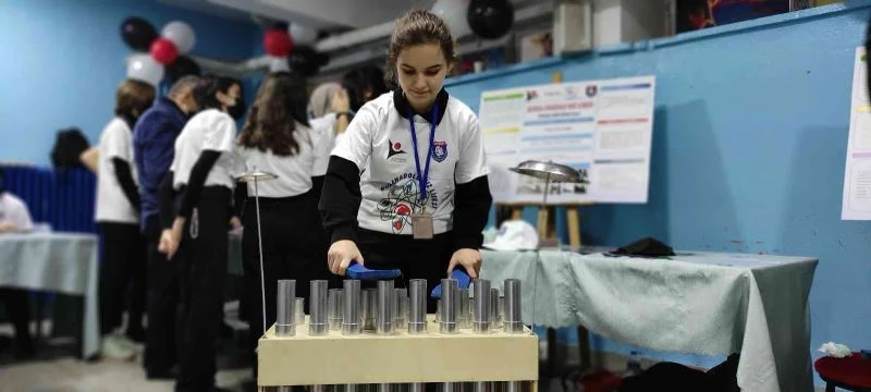 Atık PVC borulardan müzik aleti yaptılar
