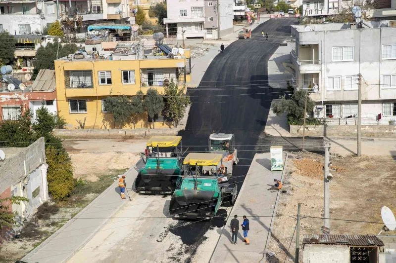 Göçmen Katlı Kavşağına alternatif olacak yol yenilendi
