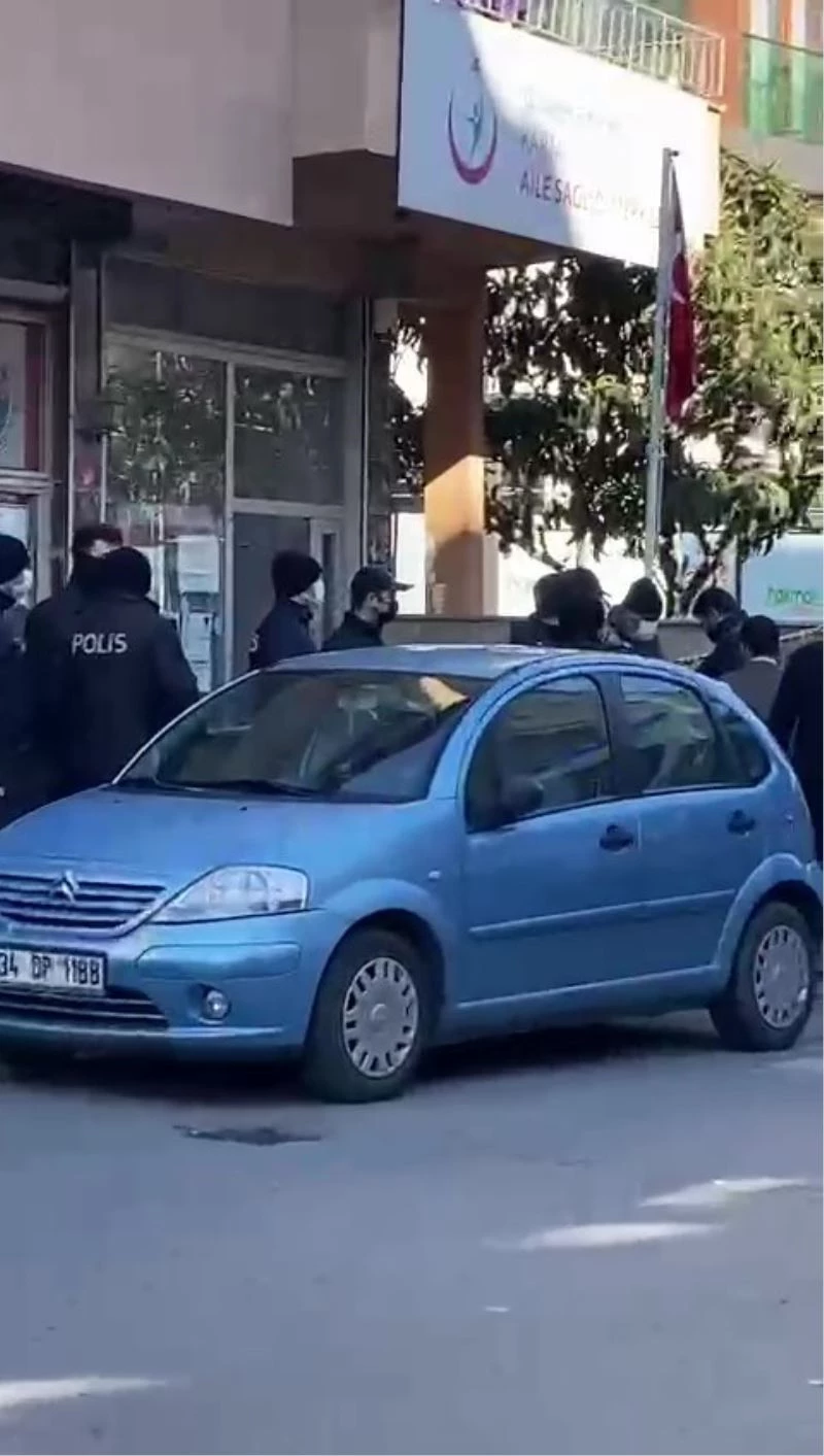 Kartal’da aile sağlığı merkezinde kadın sağlıkçıya silahlı saldırı
