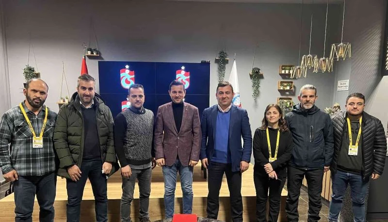 Trabzonspor Yönetim Kurulu Üyesi Şemsetdin Hancı’dan TSYD Trabzon Şubesi’ne ziyaret

