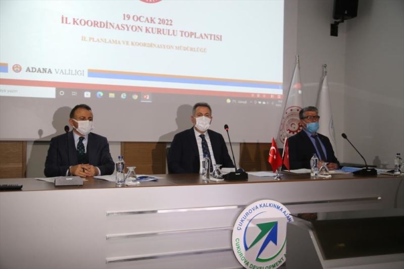 Adana İl Koordinasyon Kurulu toplantısı yapıldı
