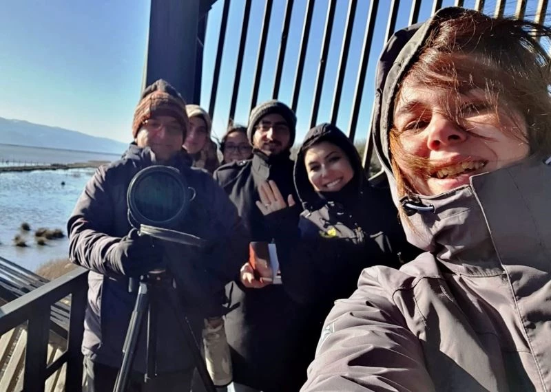 Hersek Lagününde kuşlar sayıldı
