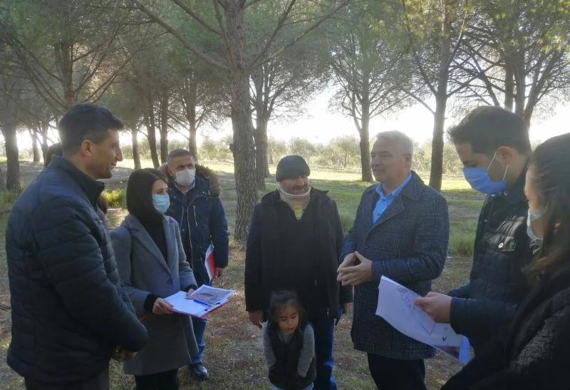 Başkan Bilgin’den Azimli’ye halı saha ve piknik alanı müjdesi
