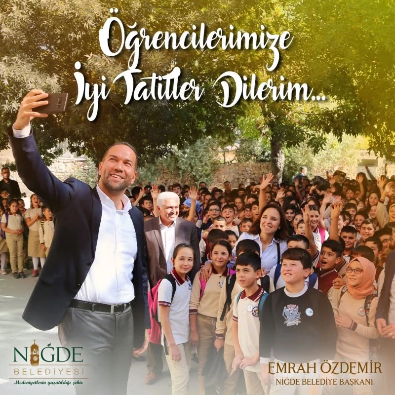 Niğde Belediye Başkanı Özdemir: 