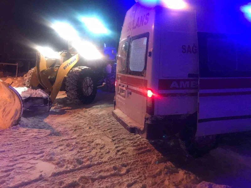 Ekipler kalp rahatsızlığı olan hasta için seferber oldu
