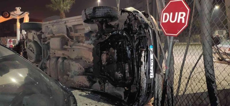 Hatalı sollama kazaya neden oldu
