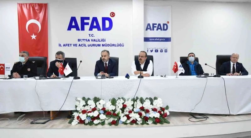 Bursa Valisi Canpolat, ’’Şu an için herhangi bir sorun gözükmüyor’’
