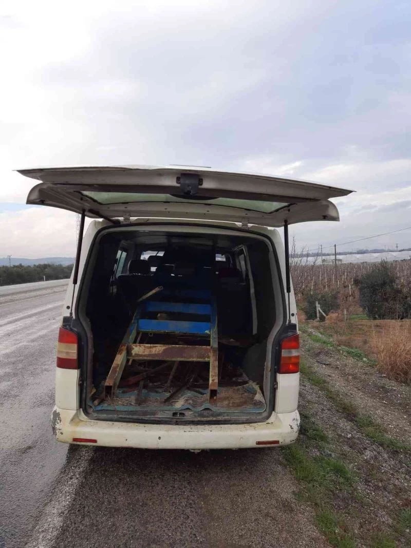 Çiftçinin ekmeğine göz diken hırsızlar yakalandı
