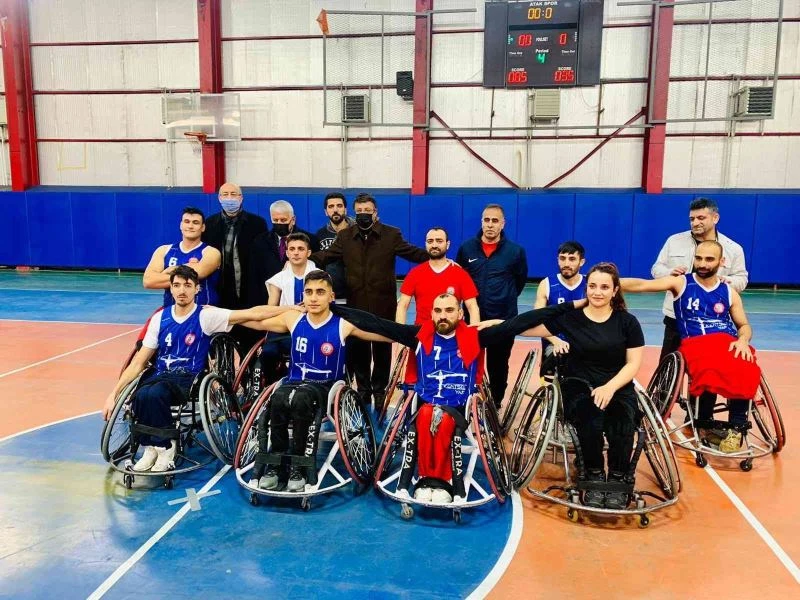 Van Bedensel Engelliler Spor Kulübü liderlik hedefini sürdürdü
