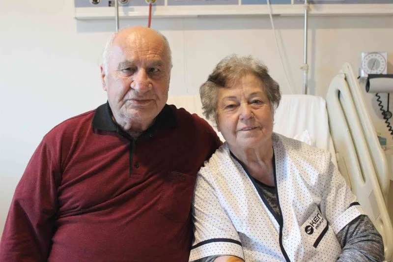 “Hastalıkta, sağlıkta” sözünün hakkını verdiler
