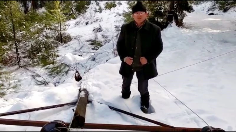 Mersin’de kar 30 kırsal mahalleyi elektriksiz bıraktı
