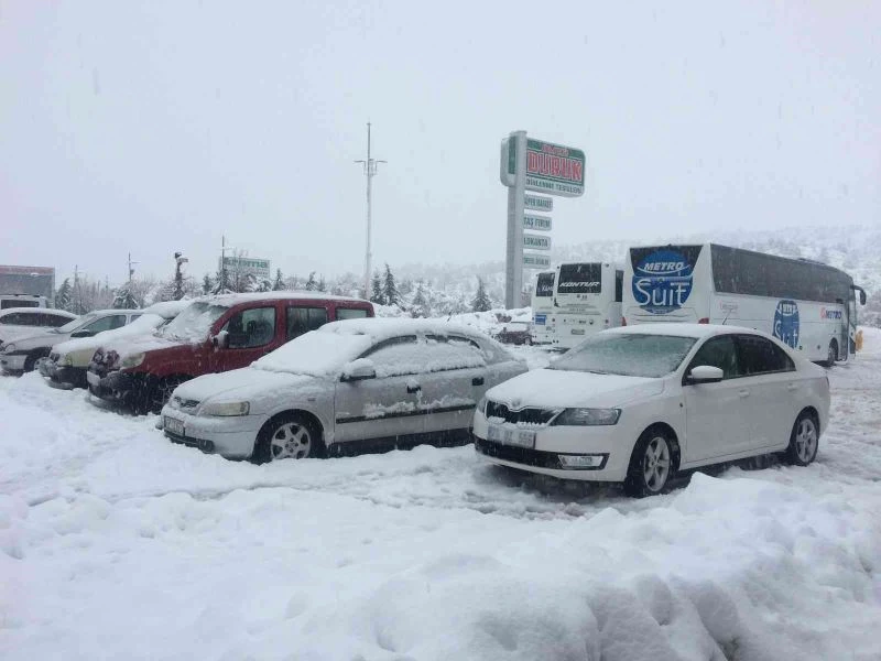 Antalya-Konya karayolunda tır ve otobüslere izin verilmiyor
