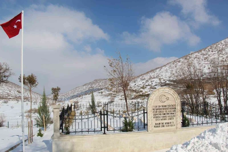 28 yıl önce 11’i çocuk toplamda 21 kişinin katledildiği Ormancık şehitleri törenle anıldı
