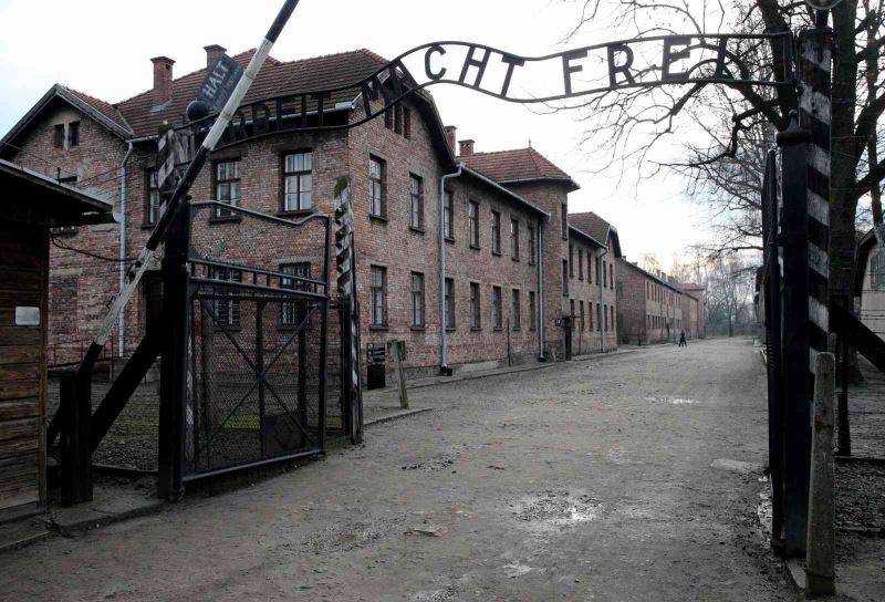 Auschwitz kampında 