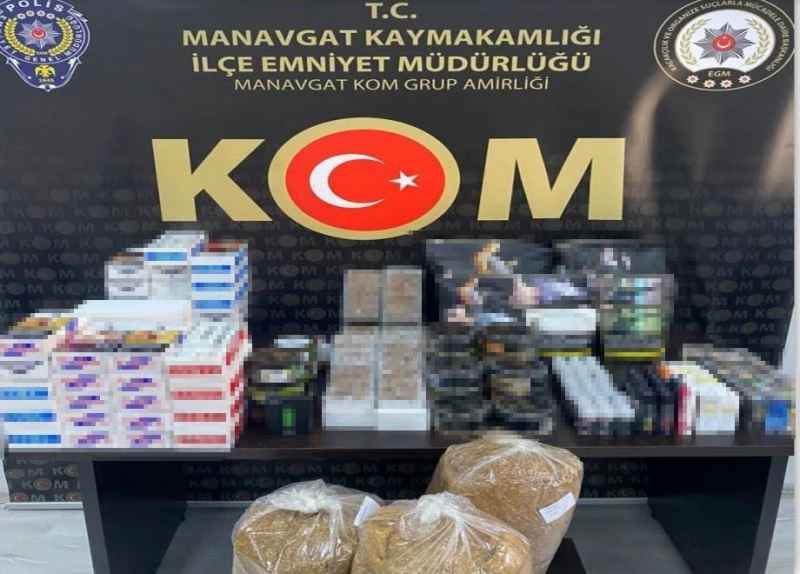 Antalya’da 2 bin 340 adet içi tütünle doldurulmuş sahte sigara ele geçirildi
