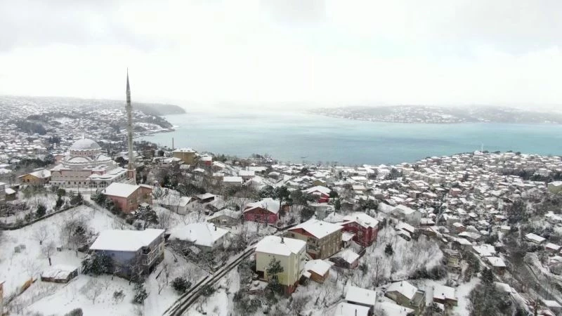 Beykoz beyaz gelinliğini giydi, masalsı görüntüler ortaya çıktı
