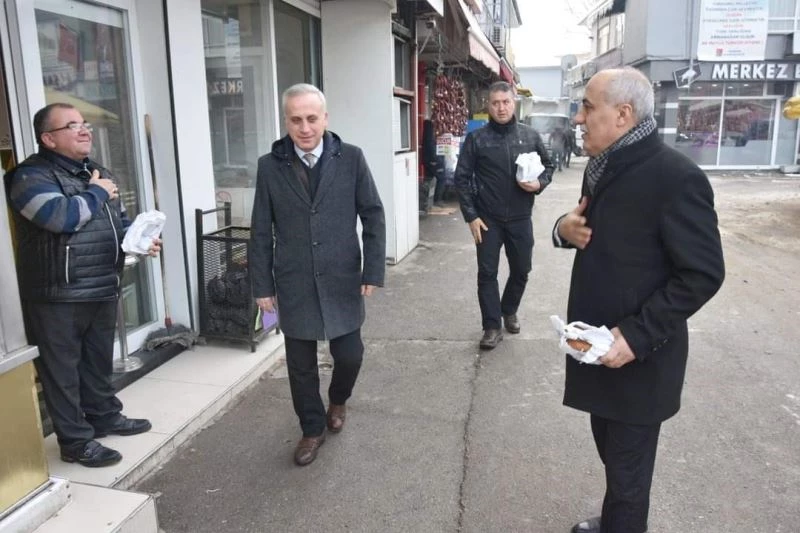 Simitler Başkan Aydın’dan
