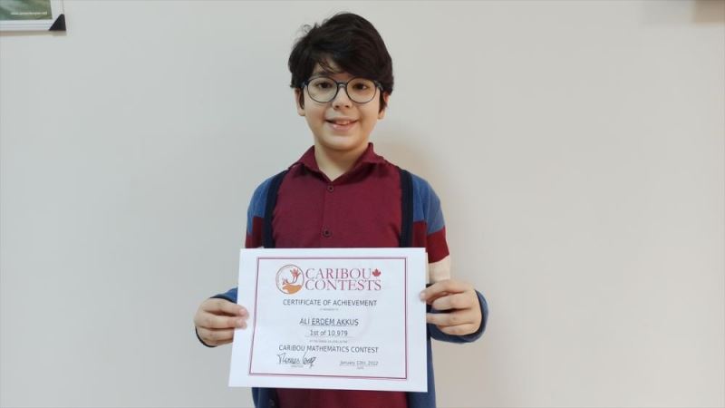Osmaniyeli öğrenci, Caribou Matematik Yarışması