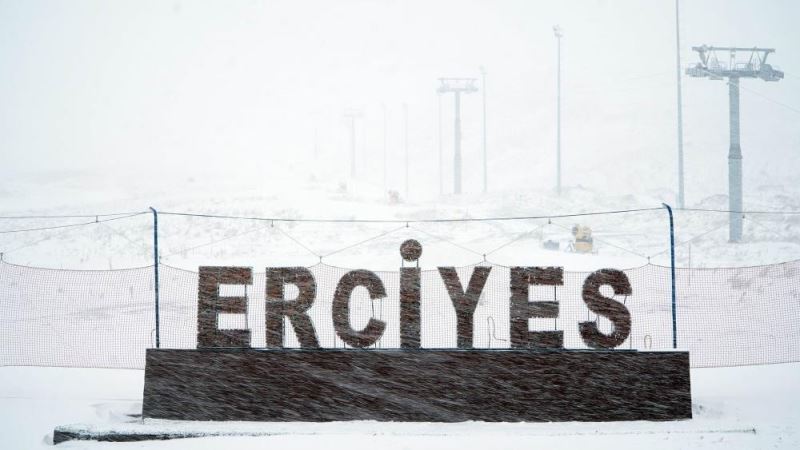 Erciyes’te kar kalınlığı 1.50 metreye ulaştı
