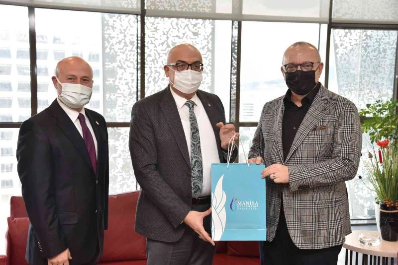 Rektör Ataç, desteklerinden dolayı Başkan Ergün’e teşekkür etti
