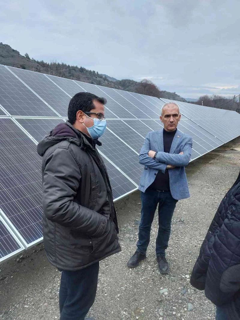 Başkan Altıkulaç, GES santralini inceledi
