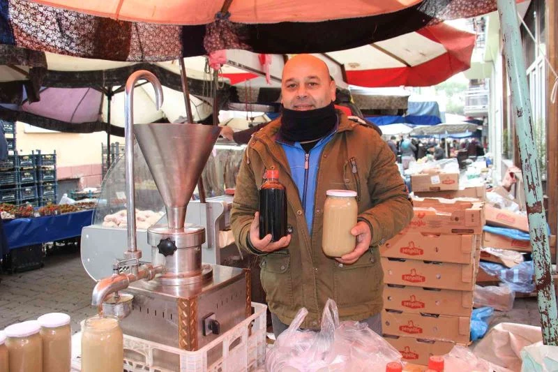 Havalar soğudu tahin pekmez satışları arttı