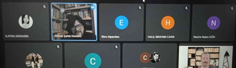 ADÜ’de ‘Kültür-Sanat İlişkisi Bağlamında Geleceğe Bakış’ adlı söyleşi çevrimiçi olarak gerçekleşti
